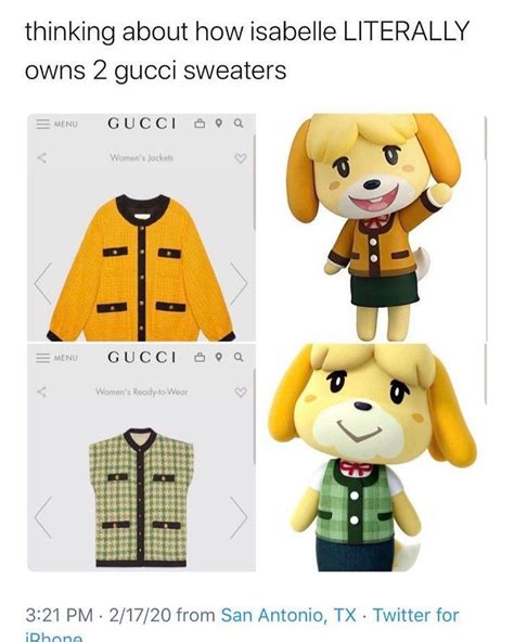 isabelle gucci jacket meme|r/memeabelle .